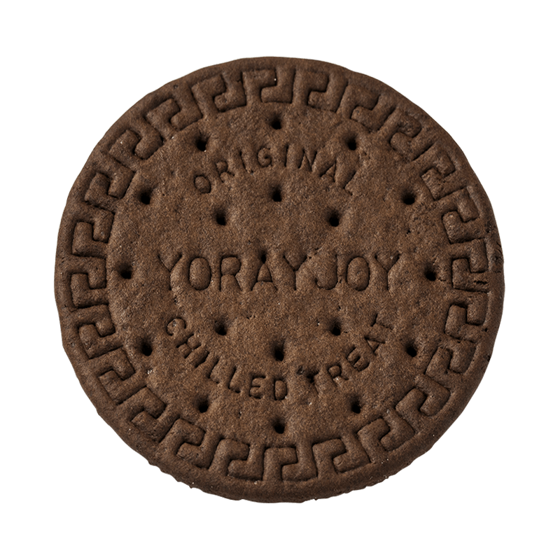 Round Cocoa Hard Biscuits